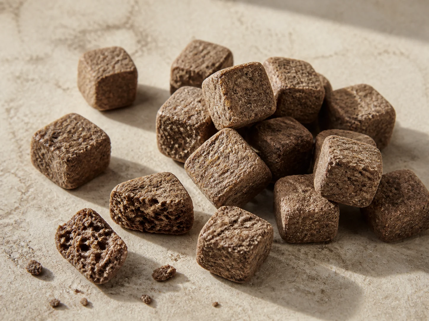 Pet food freeze-drying application