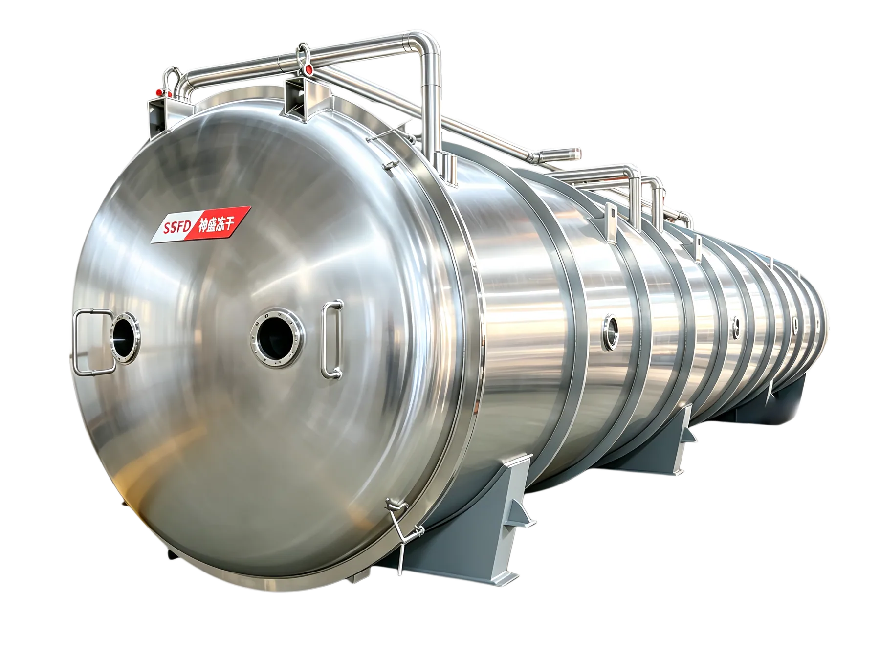 Industrial production food freeze dryer